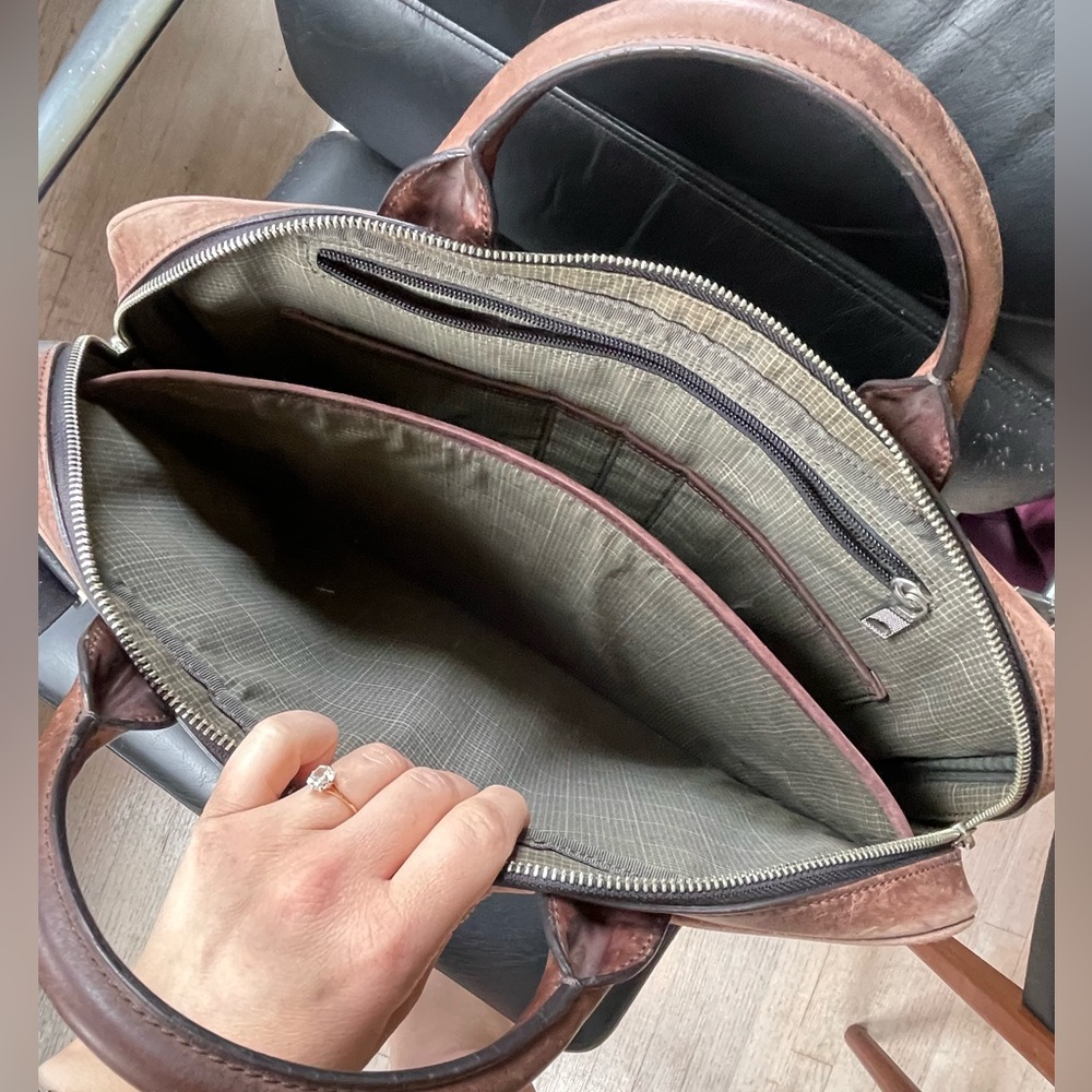 Jack Spade slim briefcase - NEEDS REPAIR - Picture 12 of 15